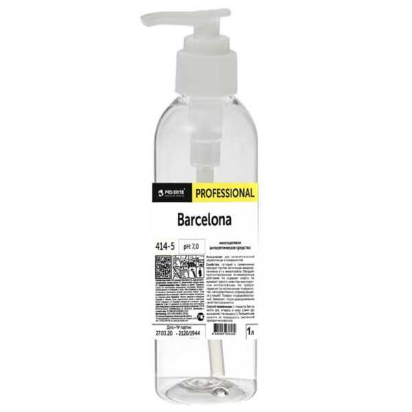 BARCELONA антисептик для рук и поверхностей 0.5 л (без спирта)