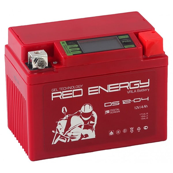 DS 12-04 аккумулятор 4Ач 12В Red Energy