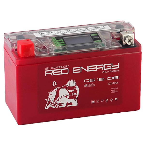 DS 12-08 аккумулятор 8Ач 12В Red Energy