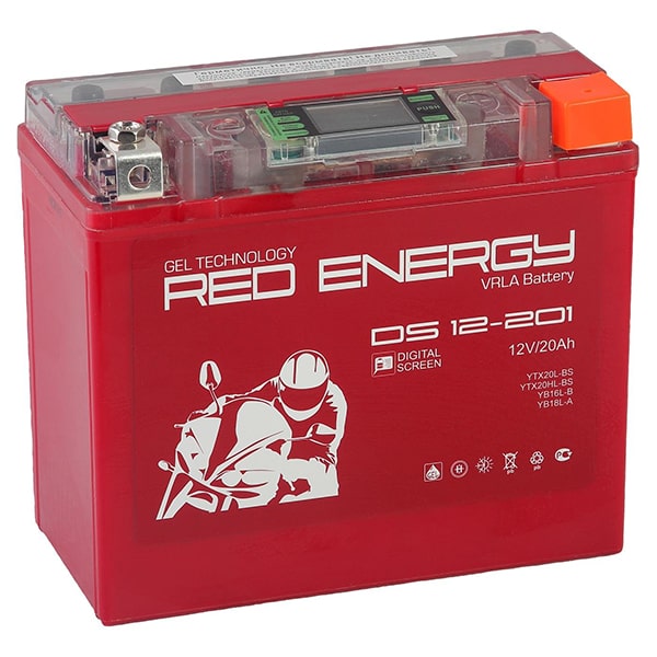 DS 12-201 аккумулятор 20Ач 12В Red Energy