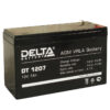DT 1207 аккумулятор 7Ач 12В Delta