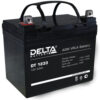 DT 1233 аккумулятор 33Ач 12В Delta