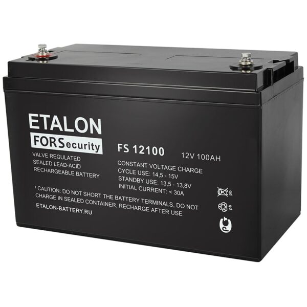 FS 12100 аккумулятор 100Ач 12В Etalon