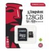 Карта памяти microSDXC 128Gb Class10 Kingston SDCS2/128GB CanvSelect Plus
