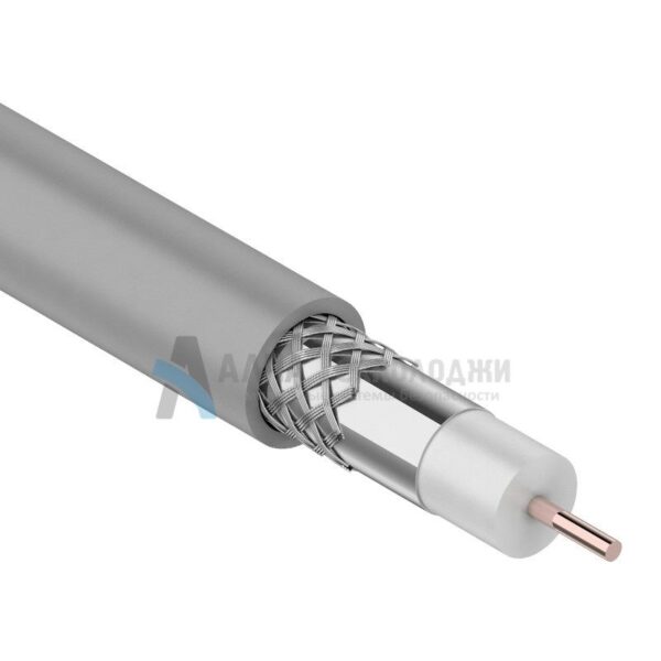 RG-8X CCS/Al/A 75% (01-2021) кабель коаксиальный 50 Ом Rexant (100 м)