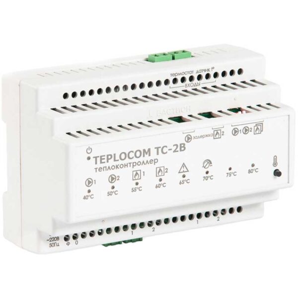 TEPLOCOM Каскад TC-2B теплоконтроллер Бастион