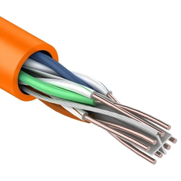 UTP 6A 4х2хAWG23 нг(А)-HF кабель витая пара Eletec (305 м)