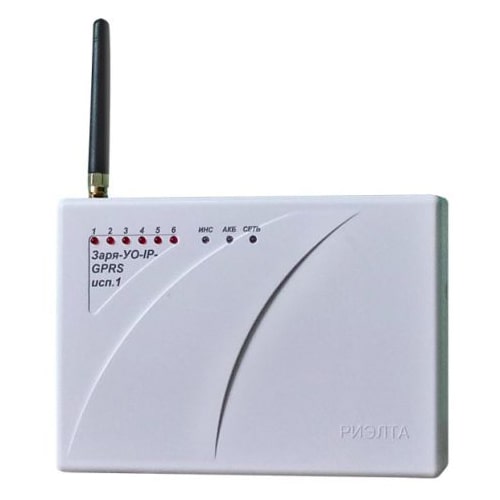 Заря-УО-IP-GPRS исп.1 с ВУПС-К прибор приемно-контрольный охранный Риэлта