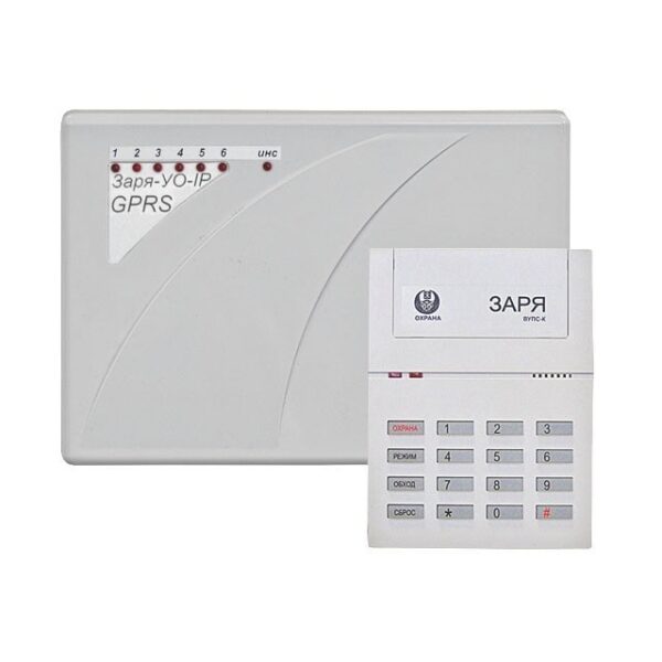 Заря-УО-IP-GPRS с ВУПС-К прибор приемно-контрольный охранный Риэлта