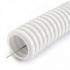 20мм лёг. труба гофр. ПЛЛ с протяжкой бел. (PR02.0215)