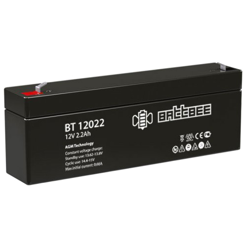 BT 12022 аккумулятор 2.2Ач 12В BattBee