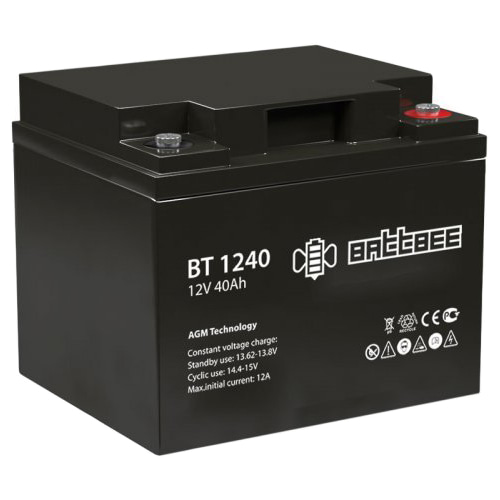 BT 1240 аккумулятор 40Ач 12В BattBee