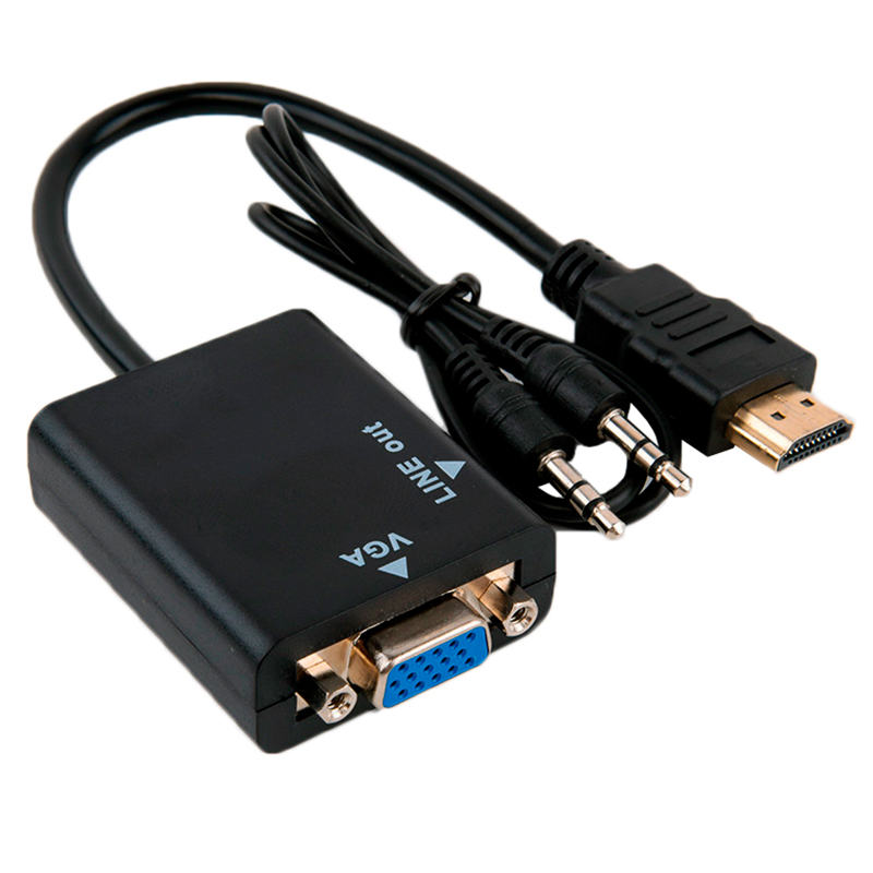 HN-HDVGm V2 конвертер HDMI в VGA Hunter