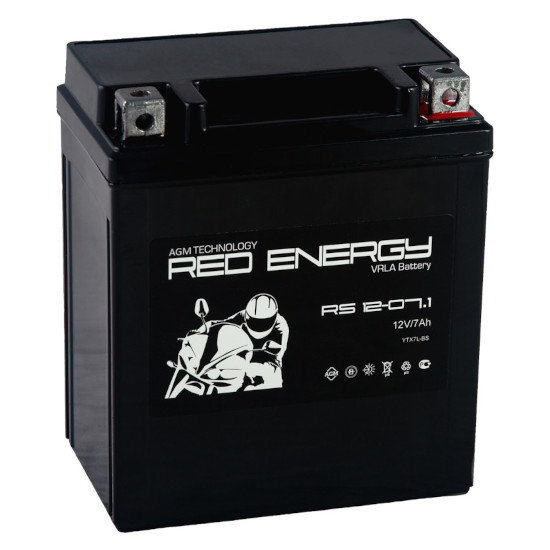RS 1207.1 аккумулятор 7Ач 12В Red Energy