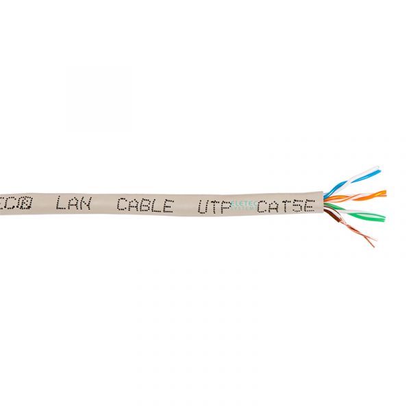 UTP 5E 4х2хAWG24 эконом CCA (медь 30%) кабель витая пара Eletec