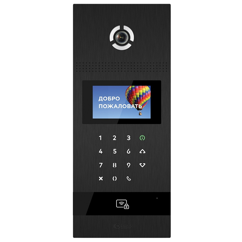 AA-12FBI (черный) вызывная панель Bas-IP