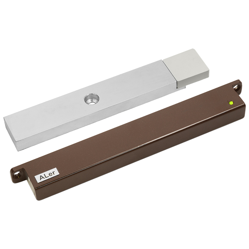 AL-200 PRemium (12В) (коричневый) замок электромагнитный Aler