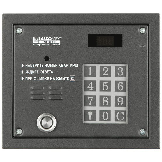 AO-3000 VTM (CP-3000 VTM) блок вызова домофона Laskomex