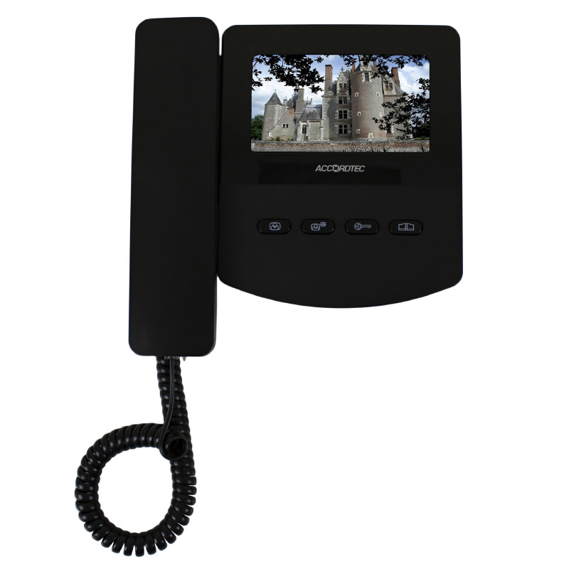 AT-VD 433C EXEL BLACK монитор видеодомофона AccordTec