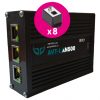 AVT-Mega 4Coax-IP комплект передачи по коаксиальному кабелю Инфотех