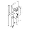 Abloy LE181 (левый наружу) механический замок