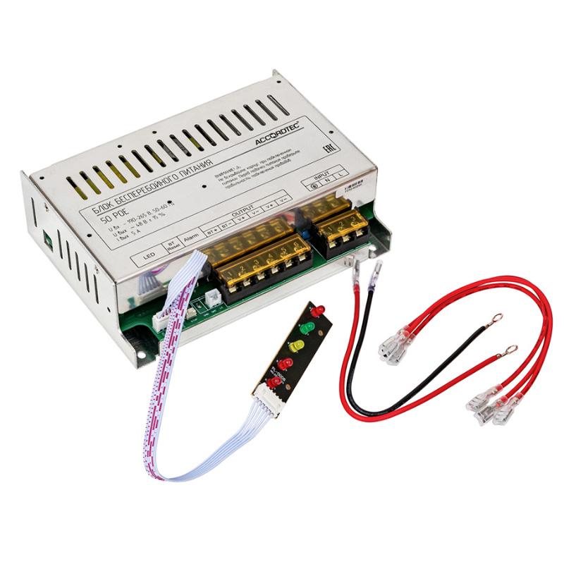 ББП-50 POE блок бесперебойного питания AccordTec