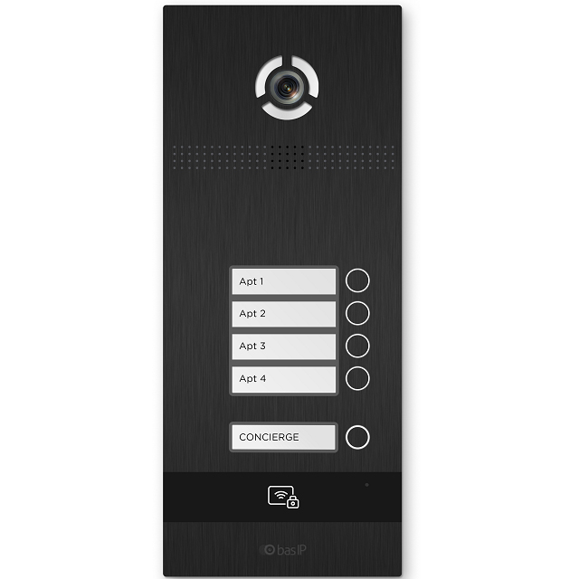 BI-04FB (черный) вызывная панель Bas-IP