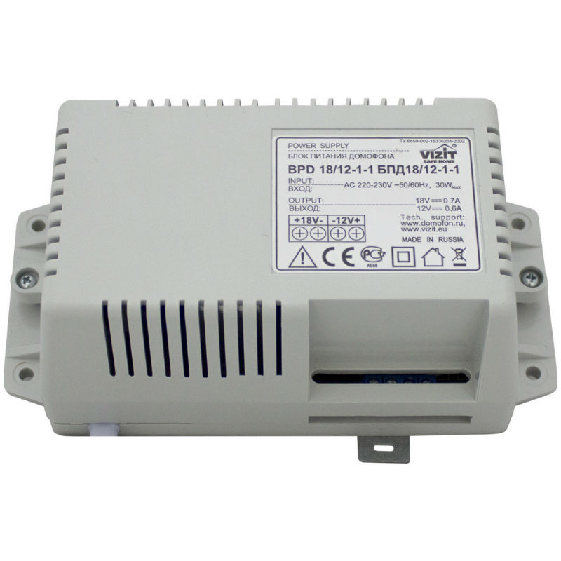 БПД18/12-1-1 блок питания домофона Vizit