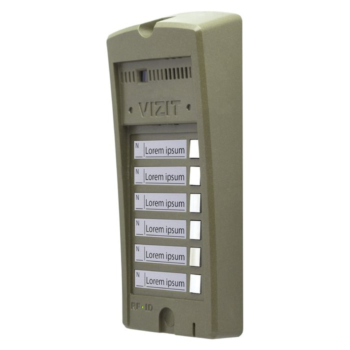 БВД-306-6 блок вызова домофона Vizit