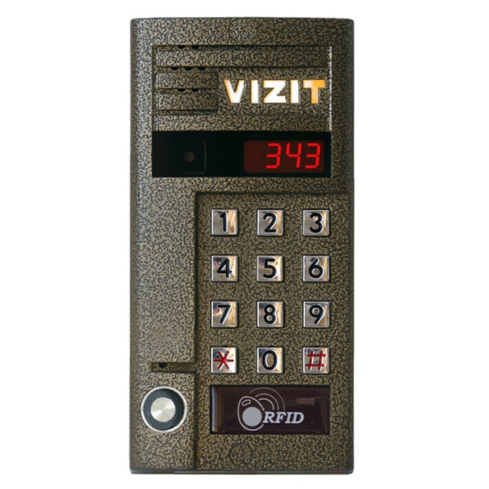 БВД-343RT блок вызова домофона Vizit