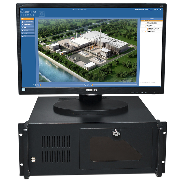 ЦПИУ "Рубеж" исп.3 центральный прибор индикации и управления