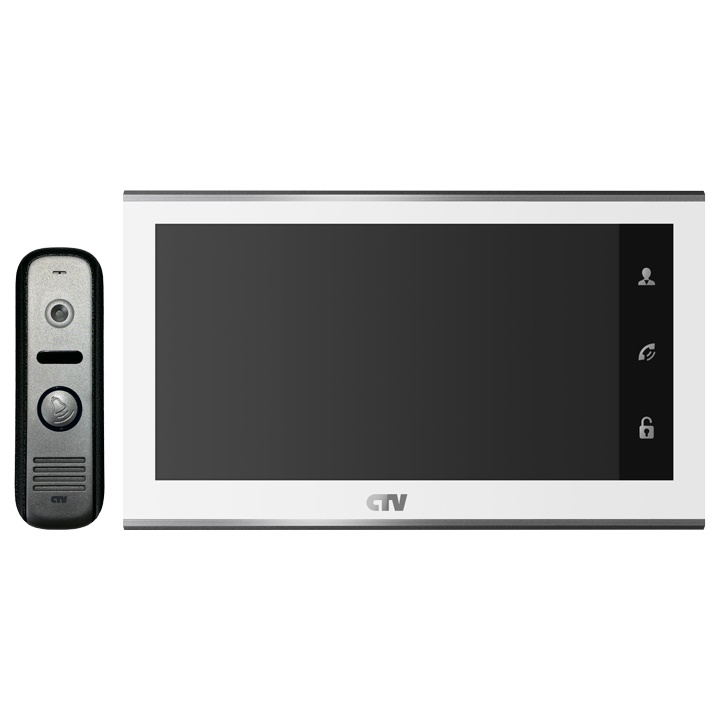 CTV-DP2702MD (белый) комплект видеодомофона