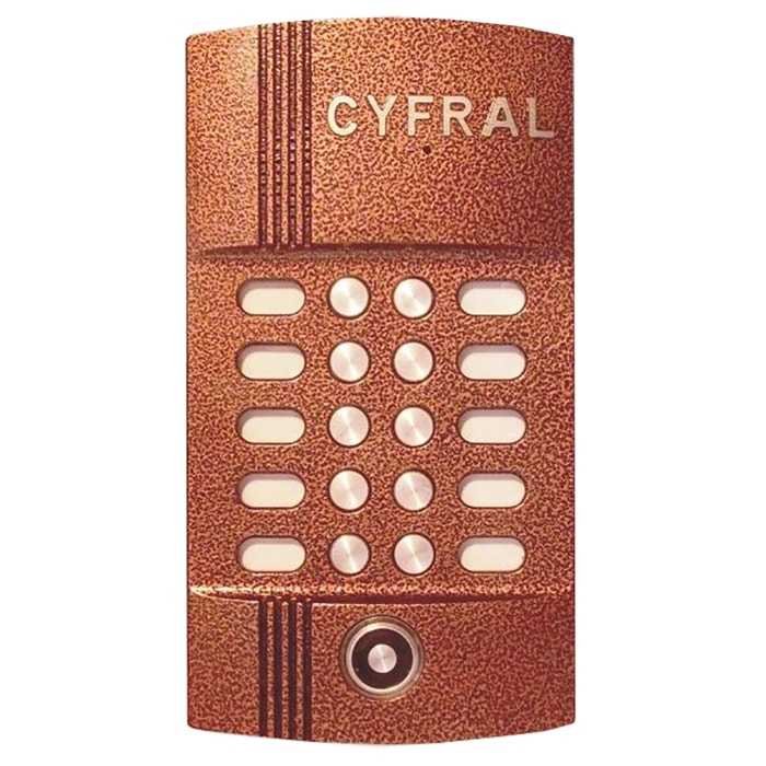 Цифрал M-10M/TVC блок вызова домофона