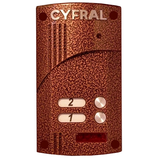 Цифрал M-2.1M/VC с коммутатором блок вызова домофона