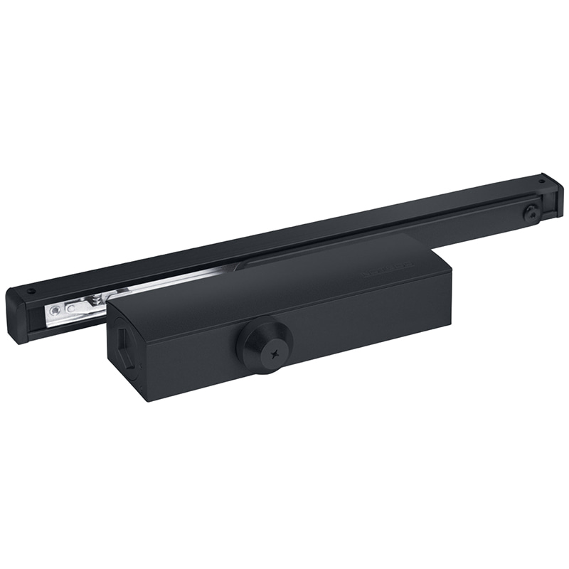 DC-025-095 SL+HO+DA+BC (черный) дверной доводчик Notedo