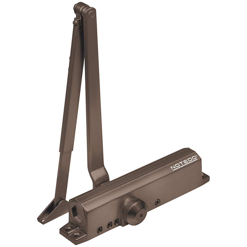 DC-030-130 DA+BC (коричневый) дверной доводчик Notedo