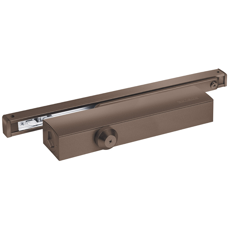DC-045-155 SL+HO+DA+BC (коричневый) дверной доводчик Notedo