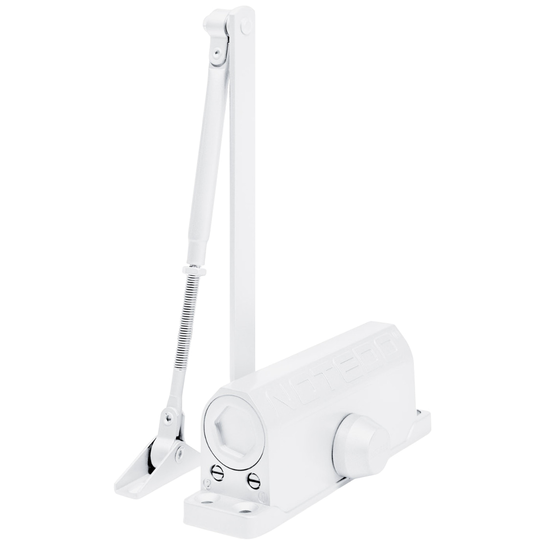 DC-065 "Легкий характер" (белый) дверной доводчик Notedo