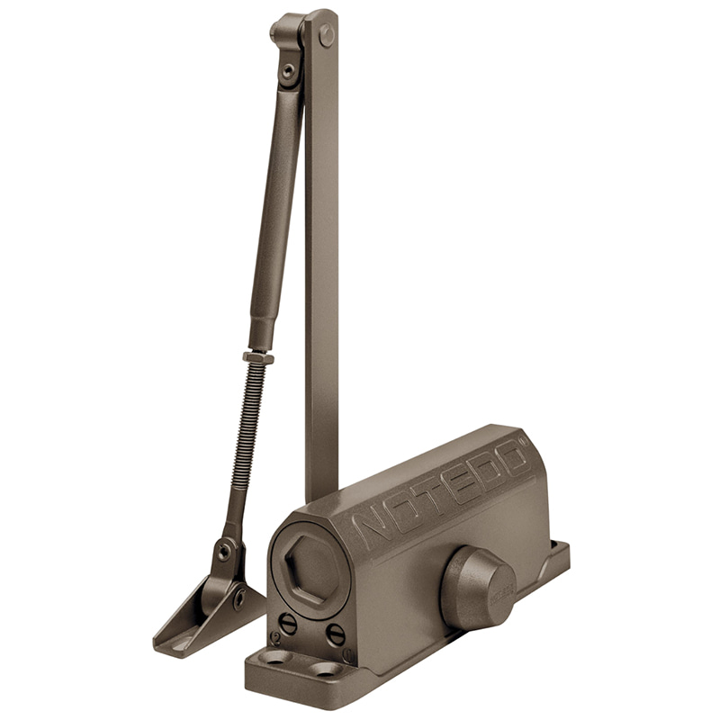 DC-065 "Легкий характер" (бронза) дверной доводчик Notedo