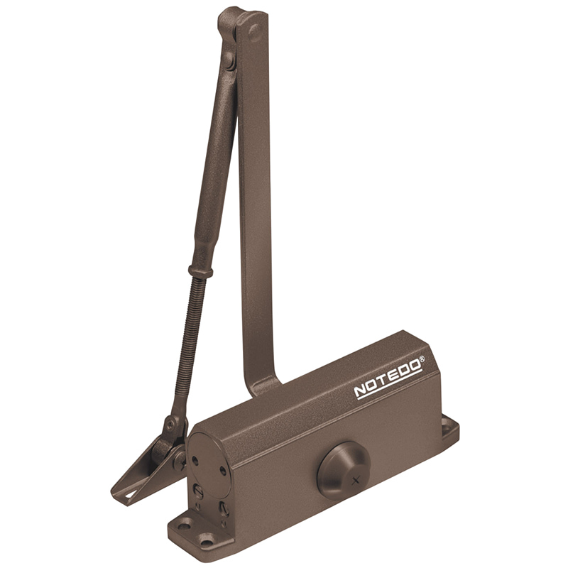 DC-070 (коричневый) дверной доводчик Notedo