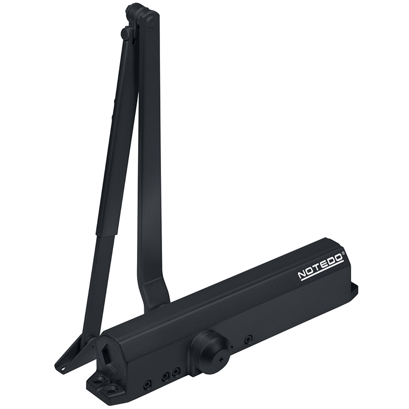 DC-080-180 DA+BC (черный) дверной доводчик Notedo