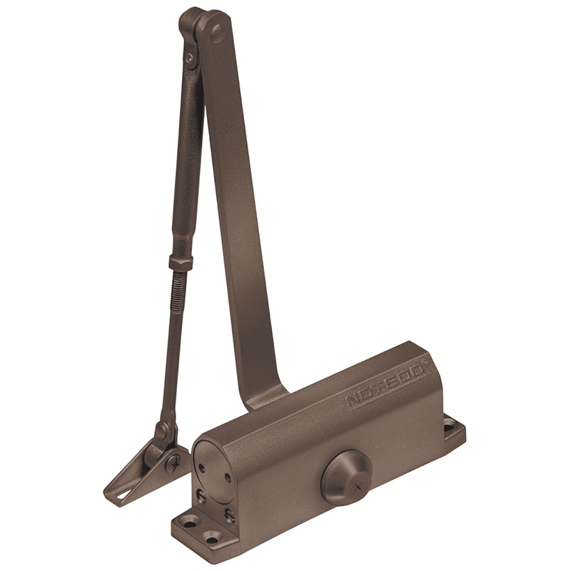 DC-080 DA "Легкий характер" (коричневый) дверной доводчик Notedo