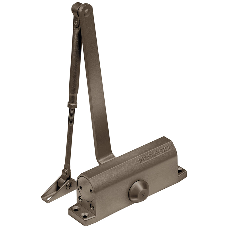 DC-080 "Легкий характер" (бронза) дверной доводчик Notedo