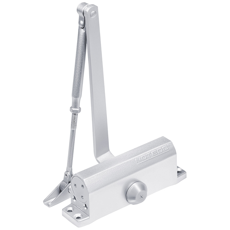 DC-090 HO "Легкий характер" (серебро) дверной доводчик Notedo