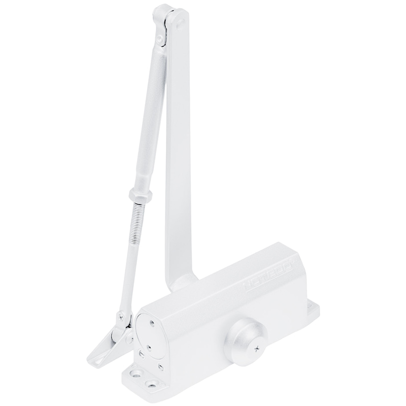 DC-100 "Легкий характер" (белый) дверной доводчик Notedo