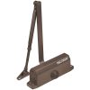 DC-120-I (коричневый) дверной доводчик Notedo