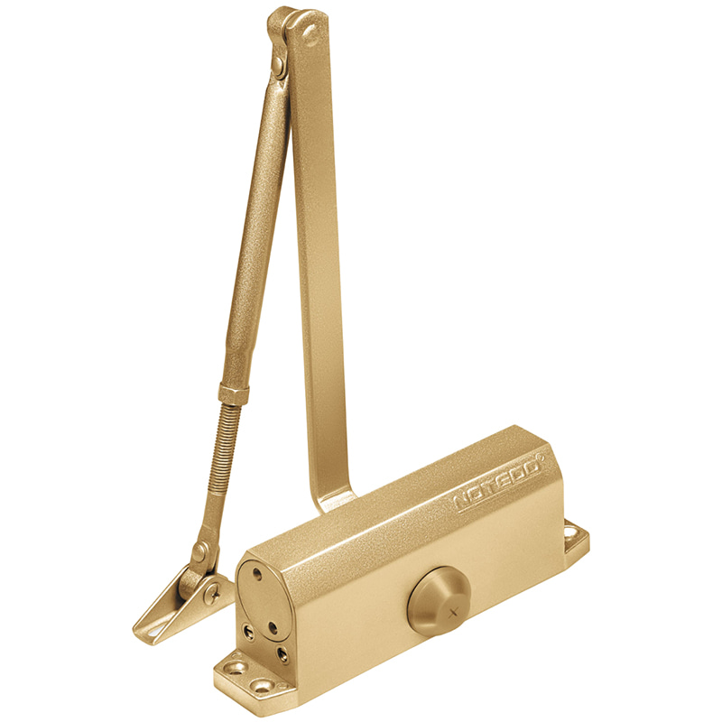 DC-120 "Легкий характер" (золото) дверной доводчик Notedo