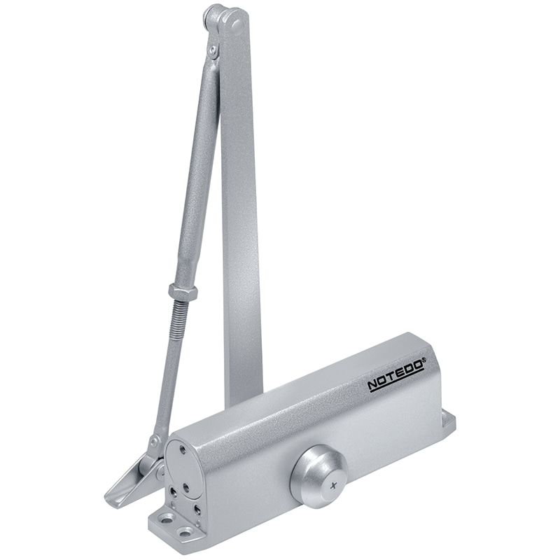 DC-150 "Легкий характер" (серый) дверной доводчик Notedo