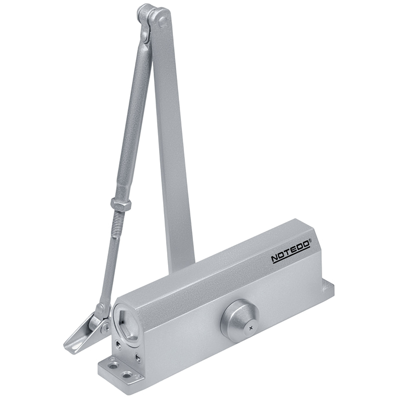 DC-180 "Легкий характер" (серый) дверной доводчик Notedo