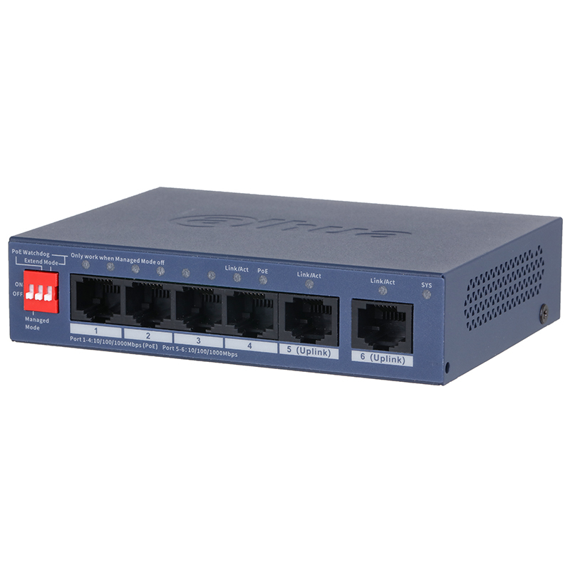 DH-CS4006-4GT-36 PoE коммутатор Dahua